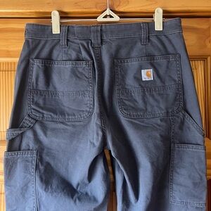 Carhartt Loose Fit Grey Cargo Utility Pants Women’s Size 8